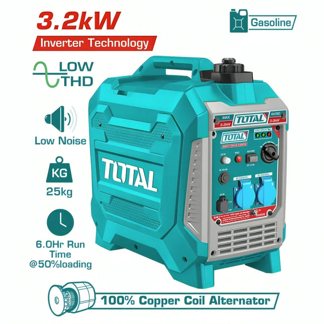 Total TP535006 Gasoline Generator