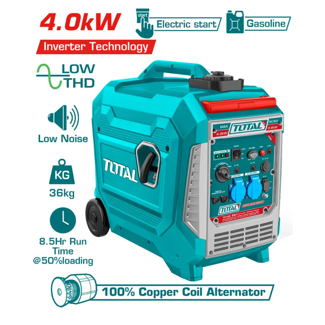 Total TP547506E 4kW Gasoline Generator