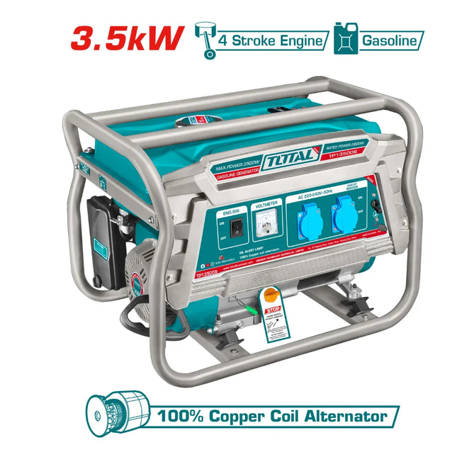 3.5 kW Gasoline Generator Total TP135006