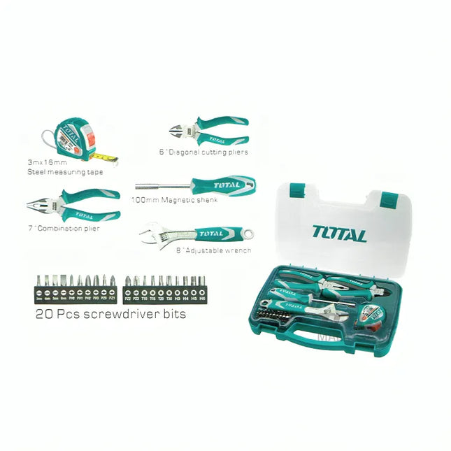 طقم عدة 25 قطعة Total THKTHP90256