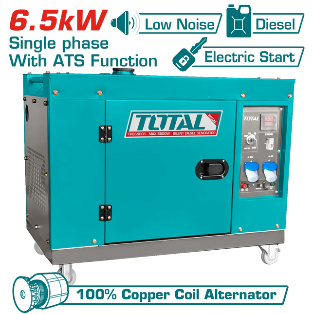 Diesel Generator 6.5 kW Total TP265001-1