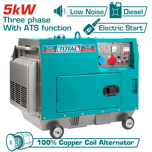 Diesel Generator 5 kW Total TP250003-1